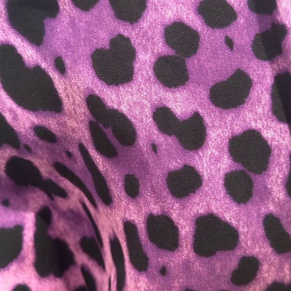 D&G Purple Leopard Warm Up Jacket - Picture 8 of 11